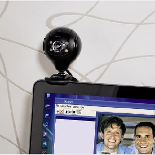Hama Spy Protect HD Webcam, HD Quality, LED, Black — view 5