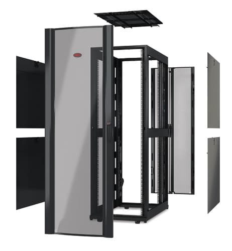 SX RACK 42U WITHOUT SIDES BLACK 1991 — view 4