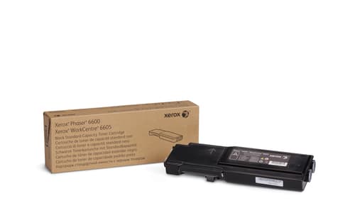 Xerox Phaser 6600 - Black - original - toner cartridge - for Phaser 6600, WorkCentre 6605 — view 1