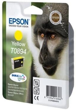 Epson T0894 - Print cartridge - 1 x yellow - 200 pages
