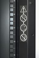 APC NetShelter SX Enclosure - Rack - black - 48U - 19" thumbnail 8