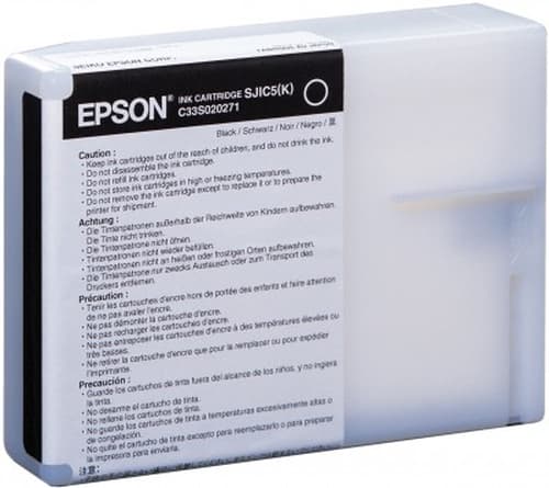 Epson - Black - original - ink tank - for TM J2000 — view 4