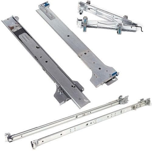 Dell ReadyRails Static - Rack rail kit - 1U - for PowerEdge R320, R330, R340, R360, R430, R440, R450, R630, R640, R6415, R650, R660, T150