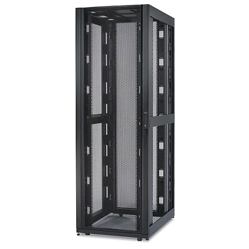 APC NetShelter SX Enclosure with Sides - Rack - black - 48U - 19"*** SPECIAL DELIVERY - SHIPS DIRECT FROM VENDOR - INFORMATION REQUIRED - CALL SALES FOR COST** — view 7