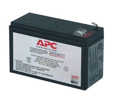 APC Replacement Battery Cartridge #2 - UPS battery - 1 x battery - Lead Acid - black - for P/N: AP250, BE550-KR, BK500IACH, BP300JPNP, BP500IACH, BX600CI-IN, CP27U13AZ3-F