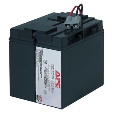 APC Replacement Battery Cartridge #7 - UPS battery - 1 x battery - Lead Acid - black - for P/N: SMT1500C, SMT1500I-AR, SMT1500IC, SMT1500NC, SMT1500TW, SUA1500ICH-45, SUA1500-TW