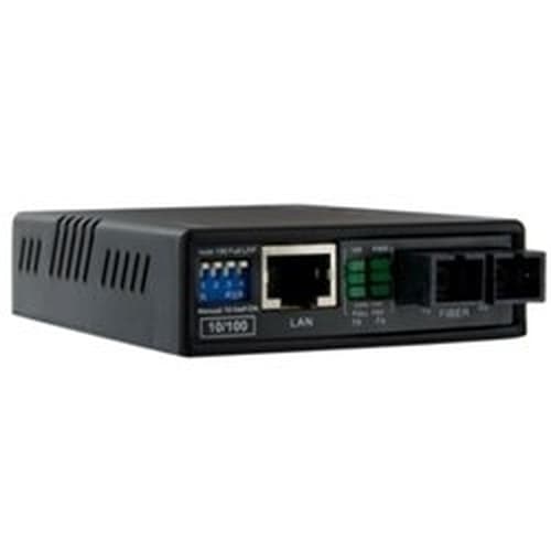 StarTech.com 10/100 Ethernet to Multi Mode Fiber Media Converter SC 2 km - Fibre media converter - 100Mb LAN - 10Base-T, 100Base-FX, 100Base-TX - RJ-45 / SC multi-mode - up to 2 km - 1310 nm