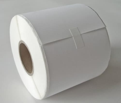 Epson - Continuous paper labels - white - Roll (10.9 cm x 43 m) - 1 roll(s) - for Epson TM-C3400-LT, TM C3400, C3400 SecurColor, C3400BK, C3400E, C3400U, C3500 — view 1