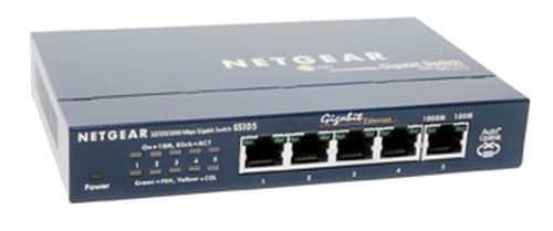 ProSAFE 5-Port Gigabit Unmanaged Desktop Switch