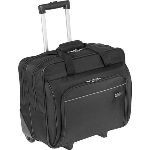 Targus 16" Rolling Laptop Case black nylon