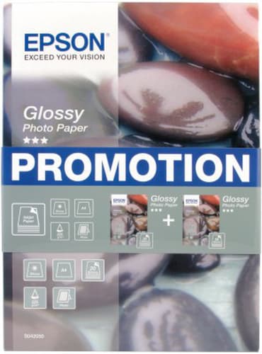 Epson Glossy Photo Paper BOGOF, DIN A4, 225gsm, 40 Sheet — view 3