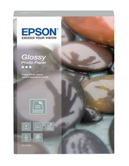 Epson Glossy Photo Paper, 100 x 150 mm, 225gsm, 100 Sheet
