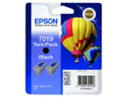 Epson T019 Twin Pack - Print cartridge - 2 x black - 900 pages