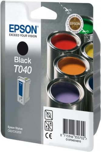 Epson T040 - Print cartridge - 1 x black - 420 pages — view 3