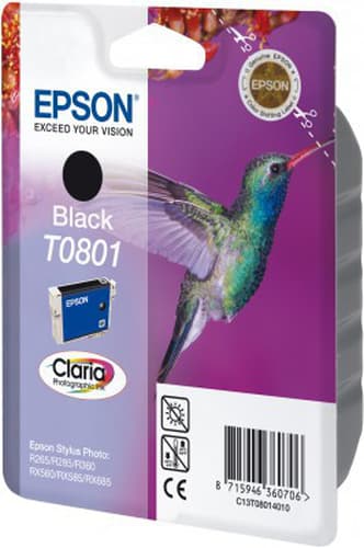Epson T0801 - Print cartridge - 1 x black — view 3