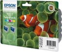 Epson T027 Twin Pack - Print cartridge - 2 x colour (cyan, magenta, yellow, light cyan, light magenta) thumbnail 2
