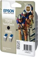 Epson T003 Twin Pack - Print cartridge - 2 x black - 1200 pages thumbnail 1