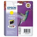 Epson T0804 - Print cartridge - 1 x yellow - 460 pages - blister with RF alarm thumbnail 1