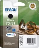 Epson T0431 - Print cartridge - high capacity - 1 x pigmented black - blister with RF alarm thumbnail 3