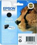 Epson T0711 - 7.4 ml - black - original - blister - ink cartridge - for Stylus DX9400, SX115, SX210, SX215, SX218, SX415, SX515, SX610, Stylus Office BX310, BX610 thumbnail 3
