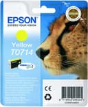 Epson T0714 - 5.5 ml - yellow - original - blister - ink cartridge - for Stylus DX9400, SX115, SX210, SX215, SX218, SX415, SX515, SX610, Stylus Office BX310, BX610 thumbnail 2