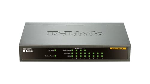 8-port 10/100 Desktop Switch with 4 PoE Ports