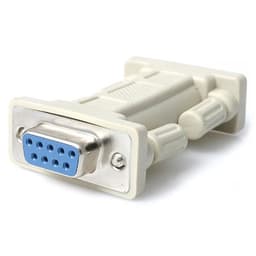 StarTech.com DB9 RS232 Serial Null Modem Adapter - F/F - Null modem adapter - DB-9 (F) to DB-9 (F) - NM9FF - Null modem adapter - DB-9 (F) to DB-9 (F) - for P/N: EC1S952, EC2S952, PCI2S232485I
