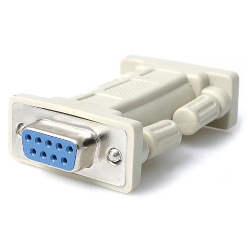 StarTech.com DB9 RS232 Serial Null Modem Adapter - F/F - Null modem adapter - DB-9 (F) to DB-9 (F) - NM9FF - Null modem adapter - DB-9 (F) to DB-9 (F) - for P/N: EC1S952, EC2S952, PCI2S232485I