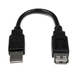 StarTech.com 6in USB 2.0 Extension Adapter Cable A to A - M/F - USB extension cable - USB (M) to USB (F) - USB 2.0 - 5.9 in - black - USBEXTAA6IN - USB extension cable - USB (M) to USB (F) - USB 2.0 - 15 cm - black - for P/N: 35FCREADBU3, MSDREADU2OTG, SU2DUPERA11, USB56KEMH2, USBDUP15, USBDUPE115, USBDUPE17