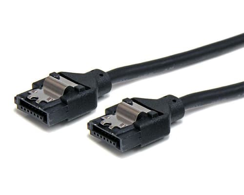12IN ROUND LATCHING SATA CABLE