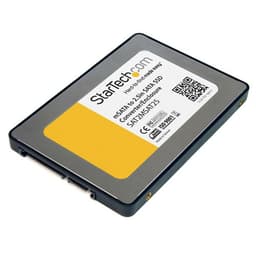 StarTech.com 2.5in SATA to Mini SATA SSD Adapter Enclosure - Mini PCIe ssd Adapter - SATA to mSATA - Mini PCIe SATA (SAT2MSAT25) - Storage enclosure - 2.5" - 1 Channel - SATA - silver - for P/N: BRACKET125PT, BRACKET125PTP, BRACKET425F, SATERASER4, SATSASDUPE11, SU2DUPERA11