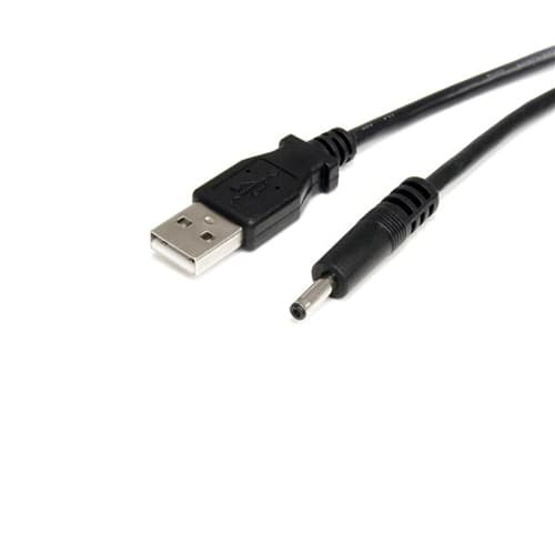 StarTech.com 3 ft. (0.9 m) USB to Type H Barrel 5V DC Power Cable - USB to 3.4mm Power Cable - 5V DC Type H - Black - Bluetooth Charger (USB2TYPEH) - USB / power cable - USB (power only) (M) to DC jack 3.4 mm (M) - 91 cm - molded - black