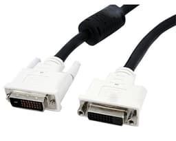 StarTech.com 2m DVID Dual Link Monitor Extension Cable M/F - DVI extension cable - dual link - DVI-D (M) to DVI-D (F) - 2 m - black