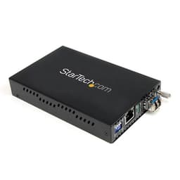 StarTech.com 1000 Mbps Gigabit Single-Mode Copper to Fiber Media Converter - Ethernet (1000Base-T) to LC Fiber Converter (ET1000S40LC2) - Fibre media converter - 1GbE - 1000Base-LX, 1000Base-SX, 1000Base-T - RJ-45 / LC single-mode - up to 40 km - 1310 nm - for P/N: SVA12M2NEUA, SVA12M5NA