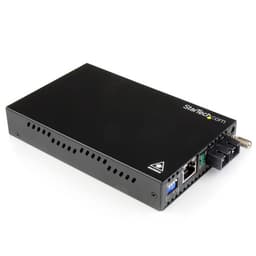 StarTech.com Gigabit Ethernet Single Mode Fiber Media Converter SC 40 km - 1000 Mbps (ET91000SM402) - Fibre media converter - 1GbE - 1000Base-LX, 1000Base-SX, 1000Base-T - RJ-45 / SC single-mode - up to 40 km - 1310 nm - for P/N: ETCHS2U, SVA12M2NEUA, SVA12M5NA
