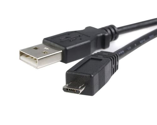 StarTech.com 3m Micro USB Cable M/M USB A to Micro B - USB cable - USB (M) to Micro-USB Type B (M) - USB 2.0 - 3 m - black - for P/N: KITBXAVHDPEU, KITBXAVHDPUK