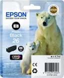 Epson 26 - 4.7 ml - photo black - original - ink cartridge - for Expression Premium XP-510, 520, 600, 605, 610, 615, 620, 625, 700, 710, 720, 800, 810, 820 thumbnail 1