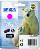 Epson 26XL - 9.7 ml - XL - magenta - original - ink cartridge - for Expression Premium XP-510, 520, 600, 605, 610, 615, 620, 625, 700, 710, 720, 800, 810, 820 thumbnail 1