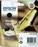 Epson 16XL - 12.9 ml - XL - black - original - ink cartridge - for WorkForce WF-2010, 2510, 2520, 2530, 2540, 2630, 2650, 2660, 2750, 2760 thumbnail 1