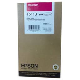 Epson Ink Cartridges, T611300, Singlepack, 1 x 110.0 ml Magenta