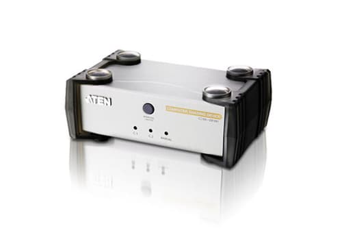 ATEN CS231C - KVM switch - 2 x KVM port(s) - 1 local user - desktop — view 1