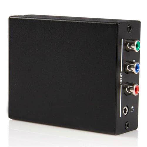 StarTech.com Converge A/V Component with Audio to HDMI� Format Converter - Video converter - HDMI ( HDCP ) (CPNTA2HDMI) - Video converter - component video - HDMI - black