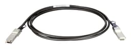 D-Link Direct Attach Cable - Direct attach cable - QSFP+ to QSFP+ - 1 m - twinaxial
