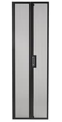 APC NetShelter SV Perforated Split Rear Doors - Rack door - rear - black - 42U - for P/N: NBPD0160A, NBWL0355A, SMX3000HV-BR, SRT1000RMXLI, SRT1000RMXLI-NC, SRT1500RMXLA-NC thumbnail 1