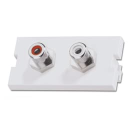 2 X PHONO F/F SNAP IN BEZEL FOR USE
