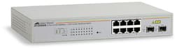 Allied Telesis AT GS950/8 WebSmart Switch - Switch - Managed - 8 x 10/100/1000 + 2 x shared SFP - desktop