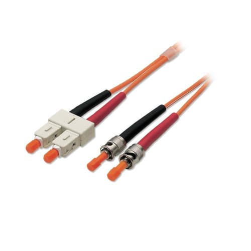 10M FIBRE OPTIC PATCH LEAD OM1 2XST