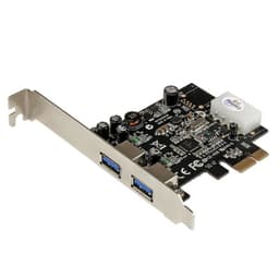 StarTech.com 2 Port PCI Express (PCIe) SuperSpeed USB 3.0 Card Adapter with UASP - LP4 Power - Dual Port USB 3 PCIe Controller (PEXUSB3S25) - USB adapter - PCIe - USB 3.0 x 2 - for P/N: CFASTRWU3, S251SMU33EP, ST103008U2C, ST53004U1C, ST7300U3M, ST93007U2C, UNI251BMU33