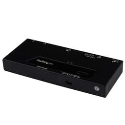 StarTech.com 2 Port HDMI Switch w/ Automatic and Priority Switching - 2 In 1 Out HDMI Selector with Automatic Priority Switching - 1080p (VS221HDQ) - Video/audio switch - desktop - for P/N: SVA12M2NEUA, SVA12M5NA