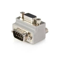 StarTech.com Right Angle DB9 to DB9 Serial Cable Adapter Type 2 - M/F (GC99MFRA2) - Serial adapter - DB-9 (M) to DB-9 (F) - 90� connector - grey - for P/N: ICUSB2324852, ICUSB232DB25, ICUSB232INT1, ICUSB232INT2, ICUSB422